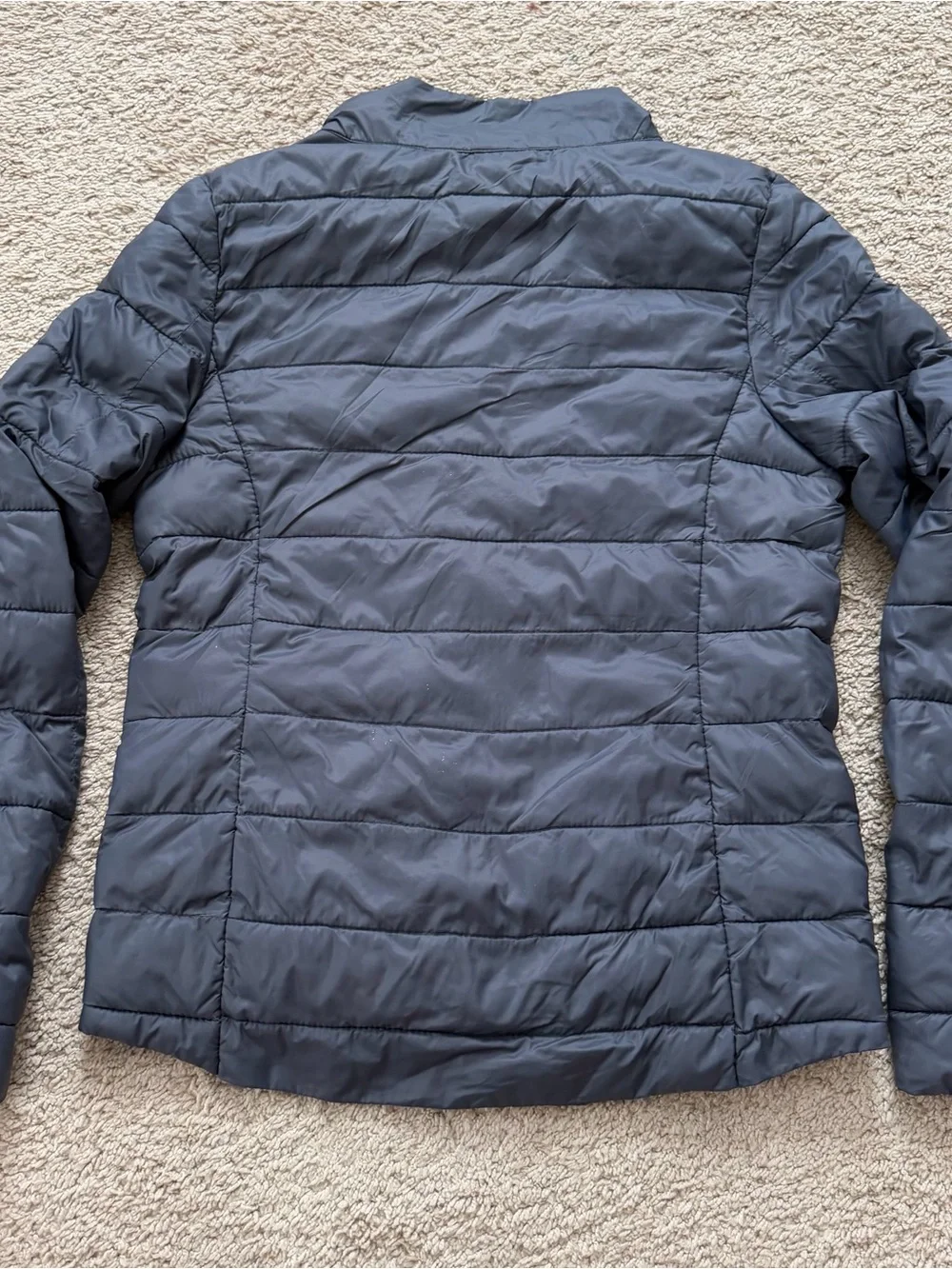 Old Navy Active Girls Lightweight Puffer Jacket Zip Up Size XL Black